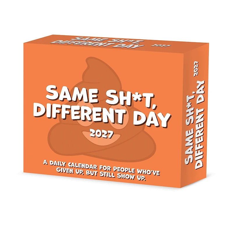 Same Sh!t Different Day 2027 Box Calendar - Online Only