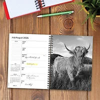 Highland Cows 2026 Engagement Calendar
