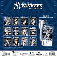 MLB New York Yankees 2026 Wall Calendar