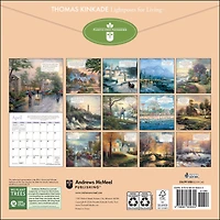 Thomas Kinkade Lightposts for Living 2027 Wall Calendar