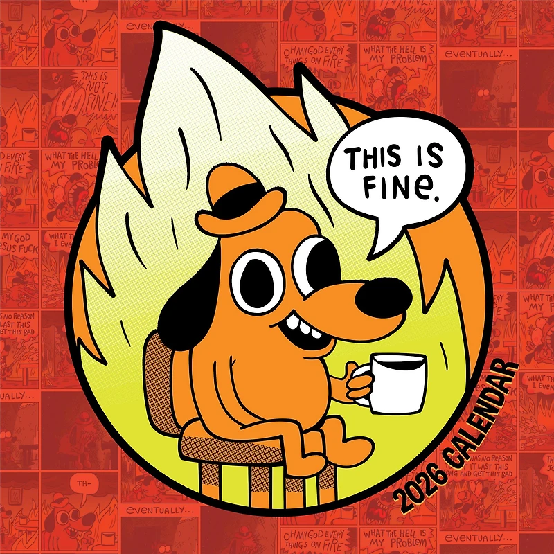 This is Fine 2026 Wall Calendar