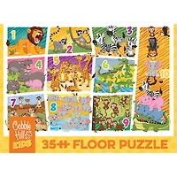 Animal Count 35 Piece Floor Puzzle - Online Only