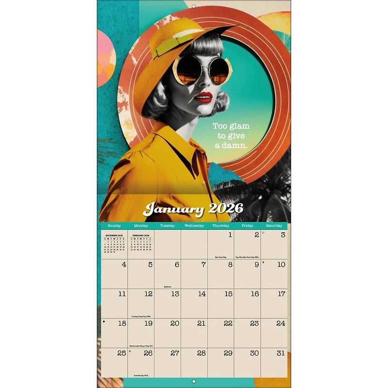 Bitch Please 2026 Wall Calendar - Online Only