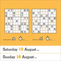 Sudoku 2026 Box Calendar