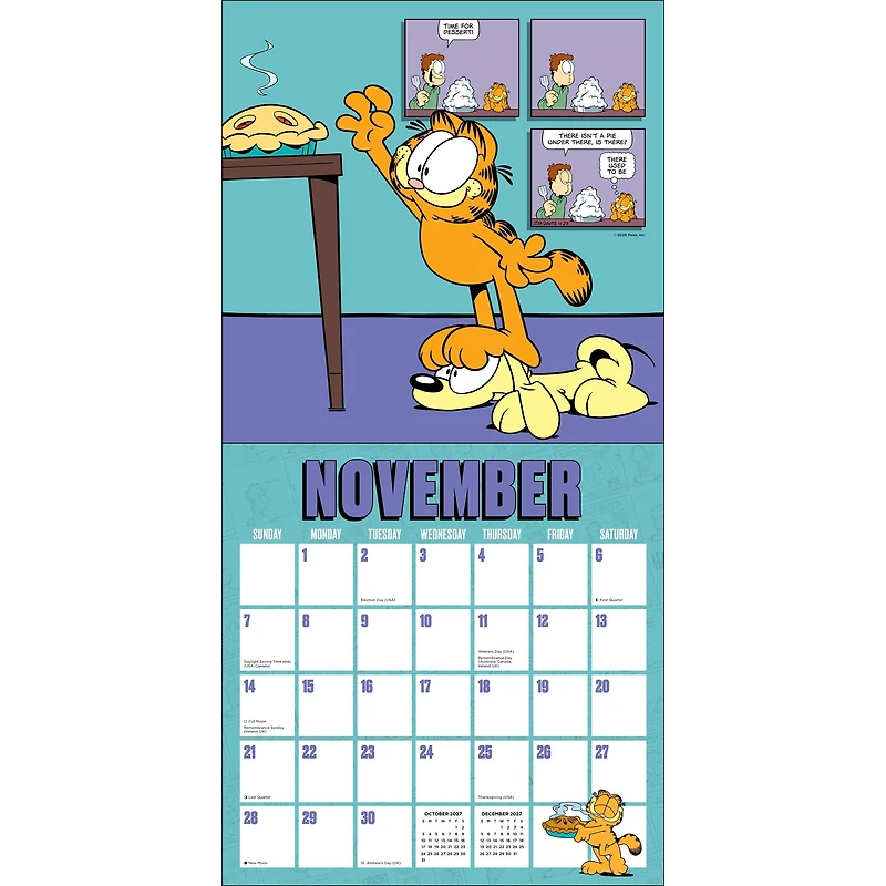 Garfield 2027 Wall Calendar
