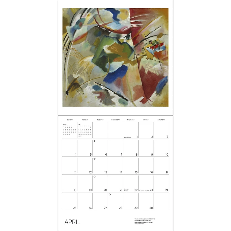 Kandinsky 2027 Wall Calendar - Online Only