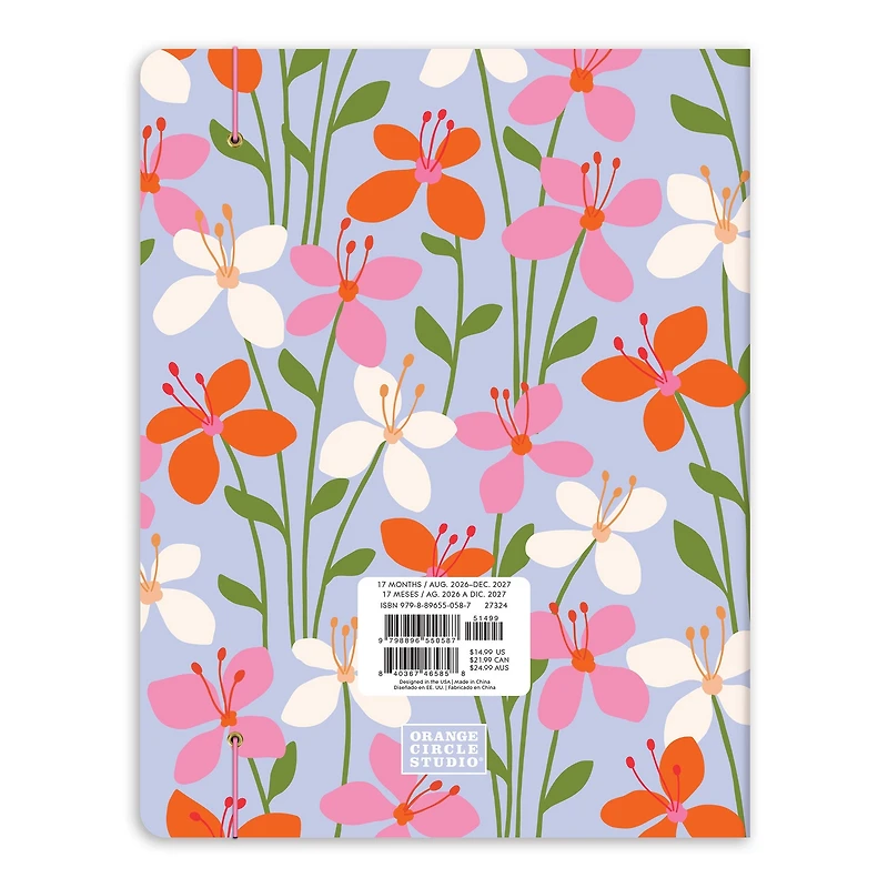 Secret Garden Just Right 2026-2027 Monthly Planner