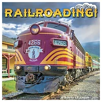 Railroading 2027 Wall Calendar