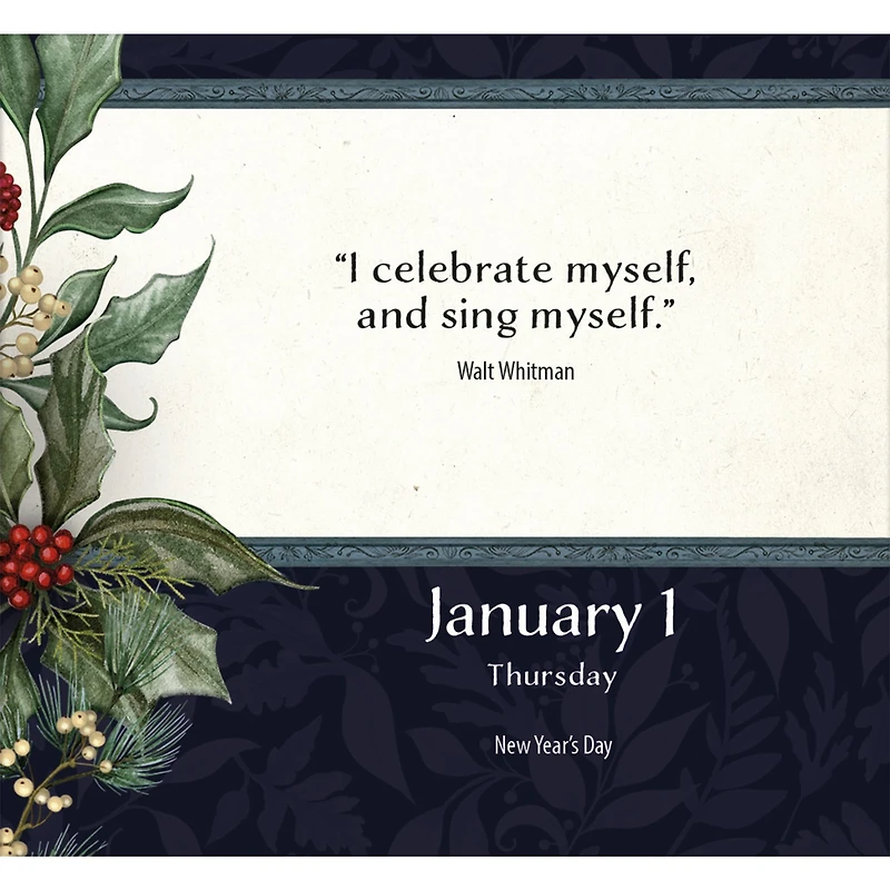 Be Good To Yourself 2026 Small Box Calendar