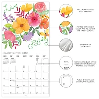 Live Love Laugh 2027 Wall Calendar