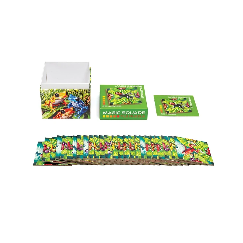 Frogs Magic Square 25 Piece Puzzle - Online Only