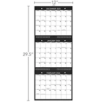 Office Triview 2026 Wall Calendar