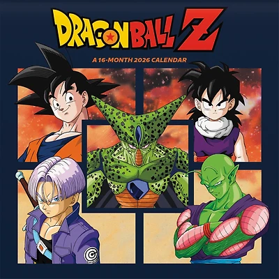Dragon Ball Z 2026 Wall Calendar
