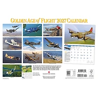 Golden Age of Flight 2027 Wall Calendar