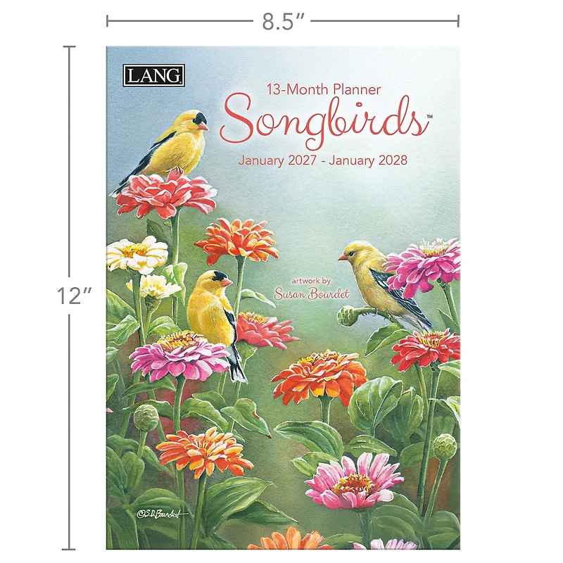 Songbirds 2027 Monthly Engagement Calendar