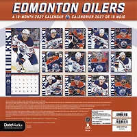 NHL Edmonton Oilers 2027 Wall Calendar