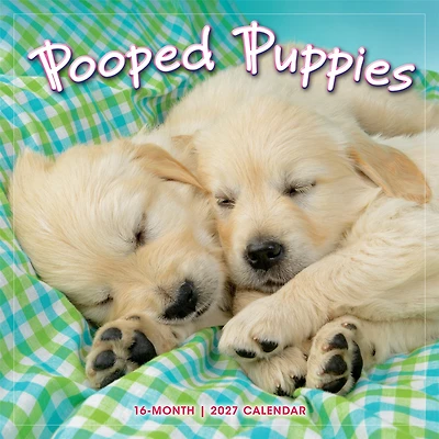 Pooped Puppies 2027 Wall Calendar - Online Only