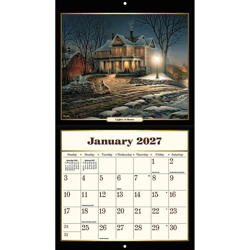 Terry Redlin 2027 Wall Calendar