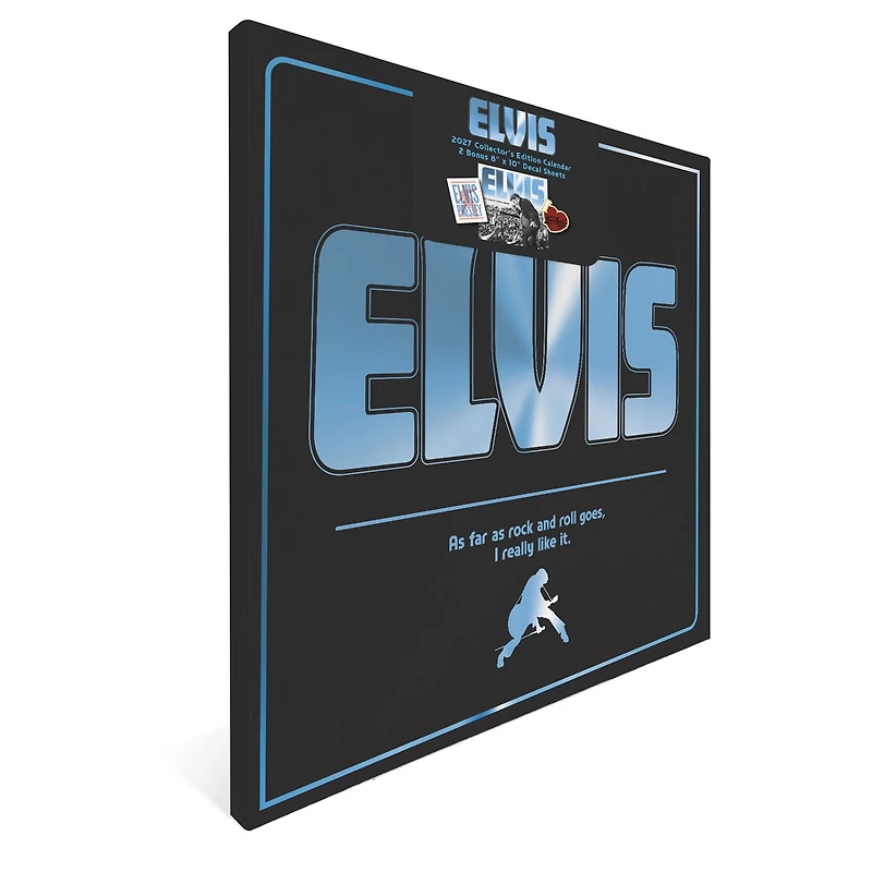 Elvis Presley Collector's 2027 Wall Calendar - Online Only