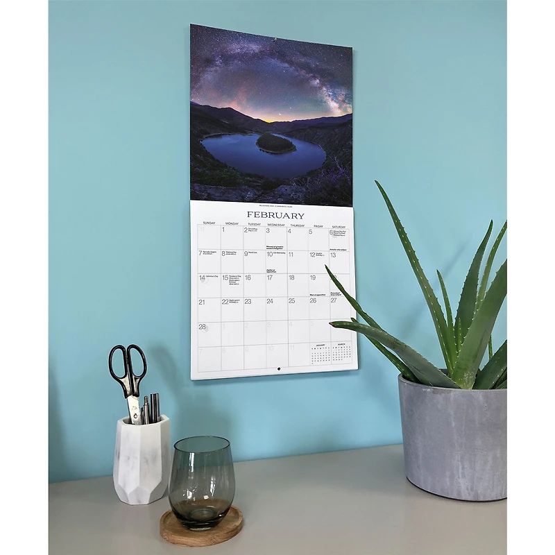 Galaxy of Stars 2027 Wall Calendar