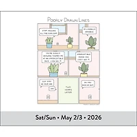 Poorly Drawn Lines 2026 Box Calendar - Online Only
