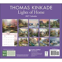 Thomas Kinkade Lights of Home Special Collector's Edition 2027 Deluxe Wall Calendar