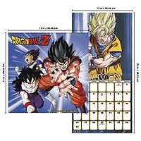 Dragon Ball Z 2027 Wall Calendar