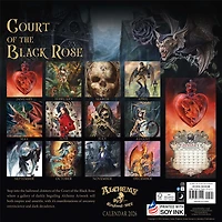 Alchemy 1977 Gothic 2026 Wall Calendar