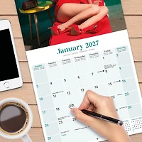 Retro Pin Ups 2027 Wall Calendar