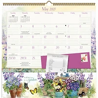 Botanical Gardens Note Nook 2027 Wall Calendar