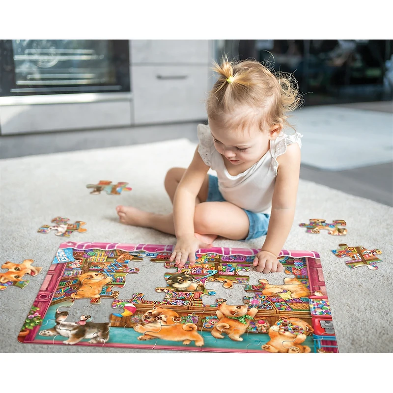 Shiba's Candy Store 35 Piece Floor Puzzle - Online Only