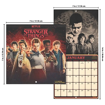Stranger Things 2026 Mini Calendar