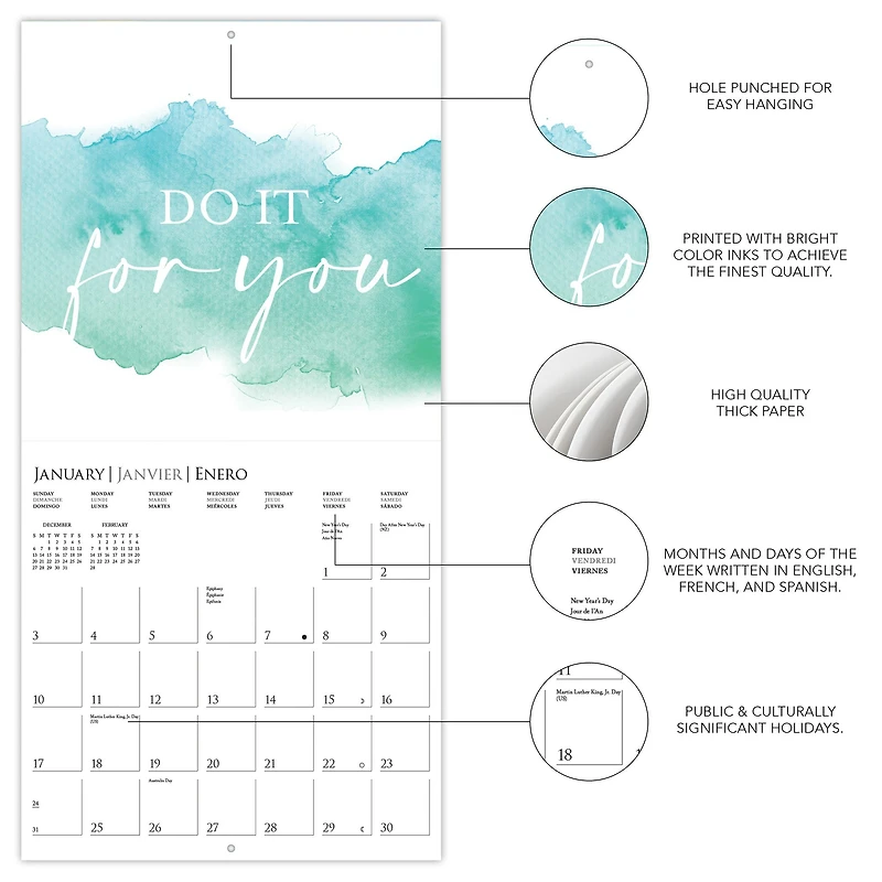 Best Day Ever 2027 Mini Calendar