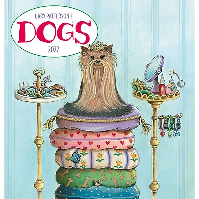 Gary Patterson Dogs 2027 Mini Magnetic Calendar