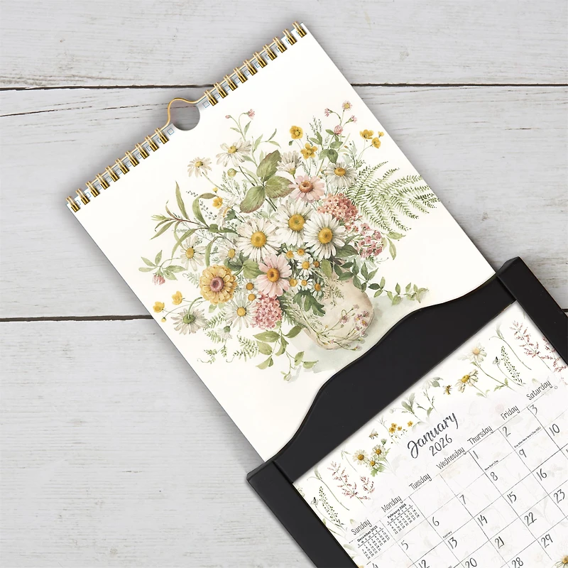 Watercolor Seasons 2026 Slim Calendar - Online Only