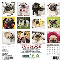 Pug Mugs 2027 Mini Calendar