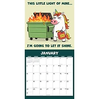 The Pissed-off Unicorn 2027 Wall Calendar