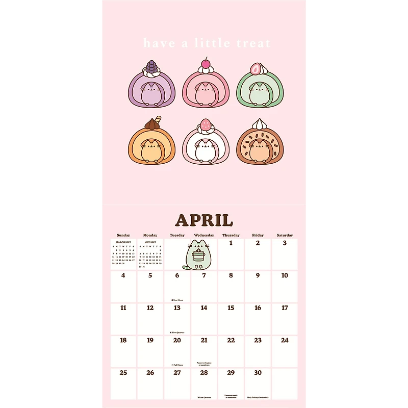Pusheen 2027 Wall Calendar