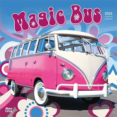 Magic Bus 2026 Wall Calendar