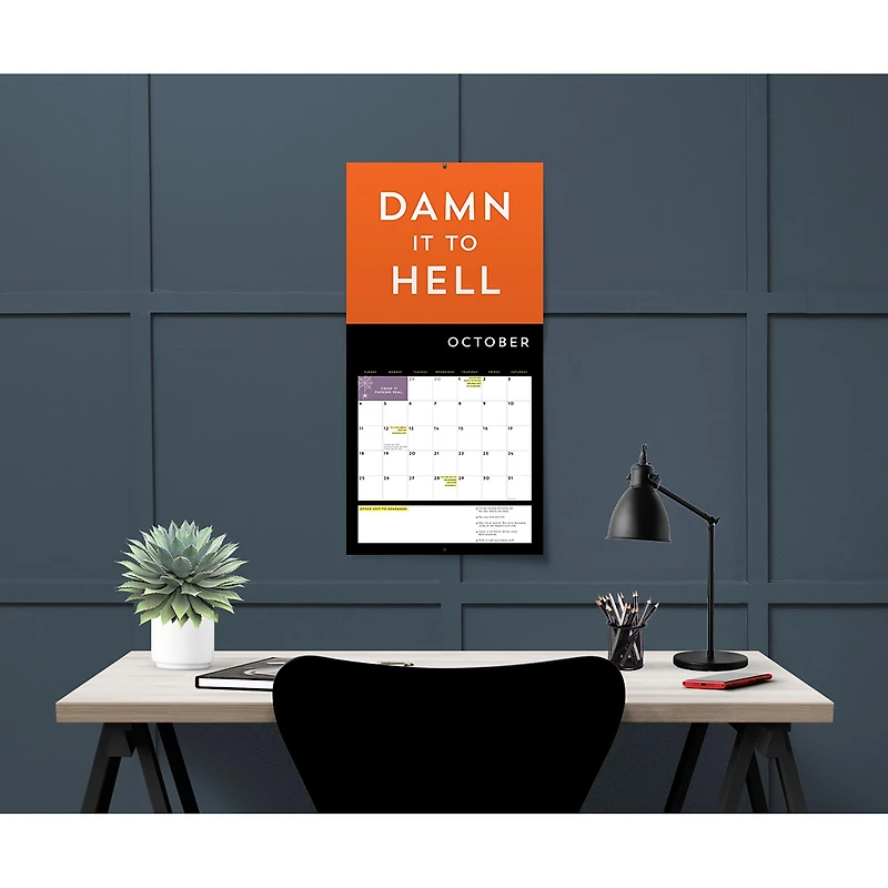 A Fucking Calendar 2026 Wall Calendar