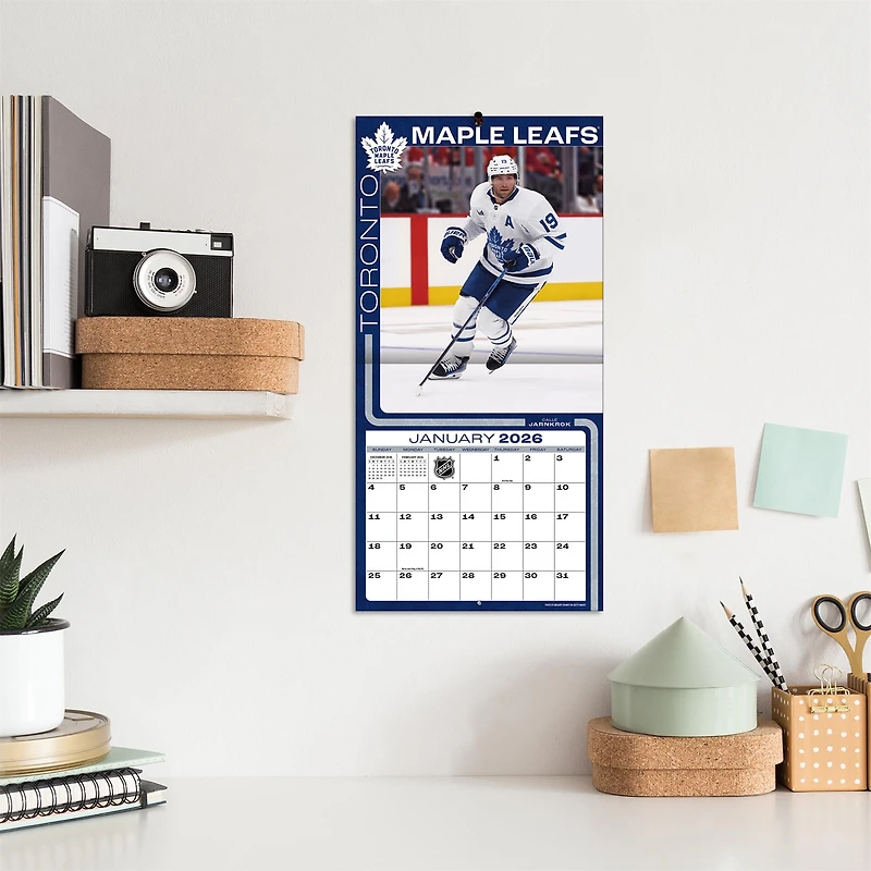 NHL Toronto Maple Leafs 2026 Mini Calendar