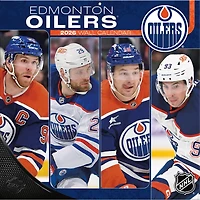 NHL Edmonton Oilers 2026 Wall Calendar