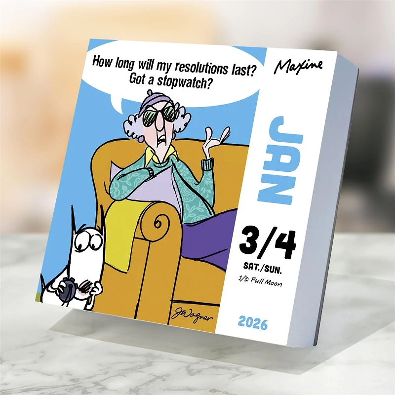 Maxine 2026 Box Calendar