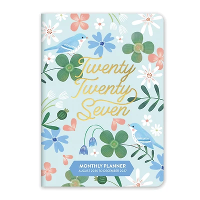 Birds & Blooms 2026-2027 Pocket Planner - Online Only
