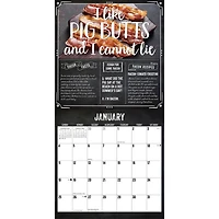 Mmmmmmmm Bacon 2026 Wall Calendar