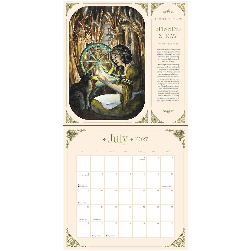 Fairytale 2027 Wall Calendar