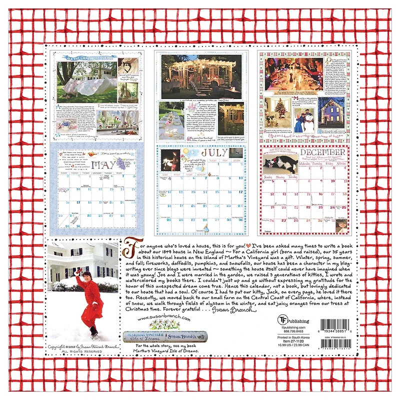 Susan Branch 2027 Wall Calendar - Online Only