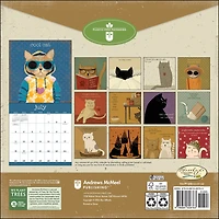 A Year of Snarky Cats 2027 Wall Calendar
