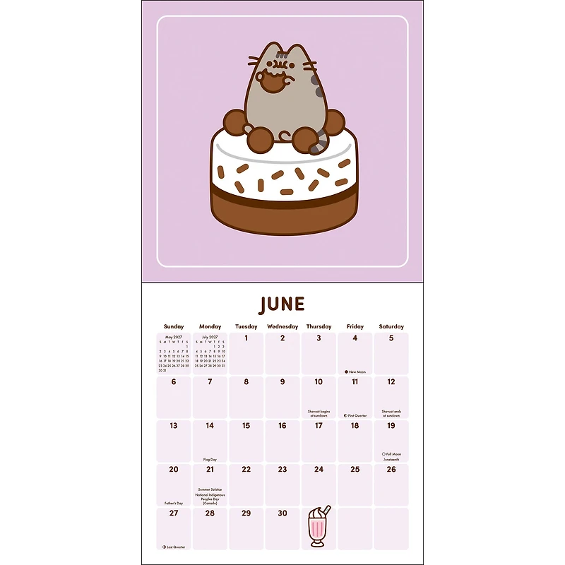 Pusheen 2027 Mini Calendar