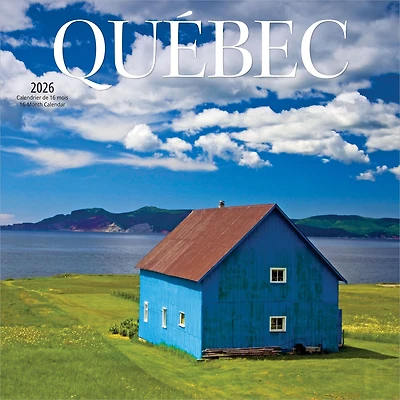 Quebec 2026 Wall Calendar